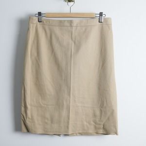J. Crew Tan Khaki Neutral No 2 Pencil Skirt